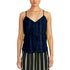 Jasmin Plaid Tie-Front Camisole